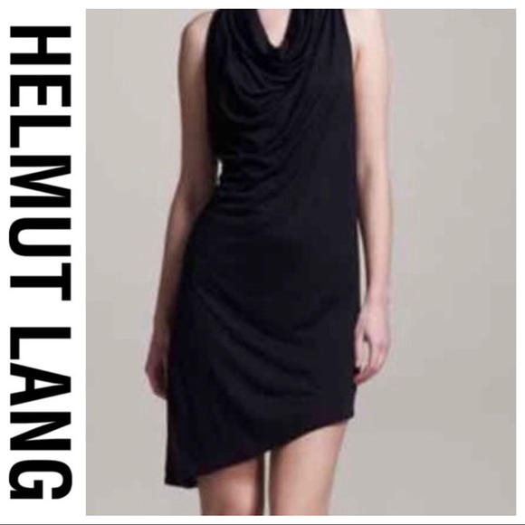 Helmut Lang Dresses & Skirts - 💕SALE💕 Helmut Lang Black Kinetic Racerback Dress
